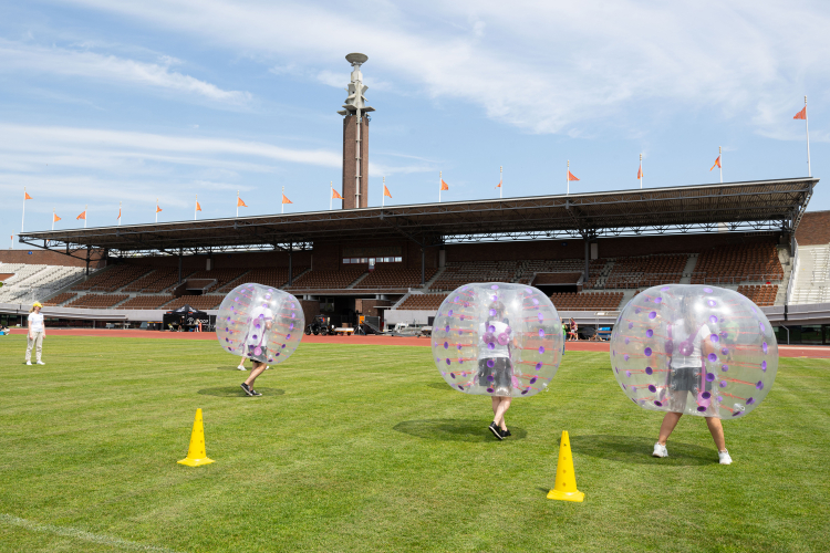Bubbel voetbal Bonduelle