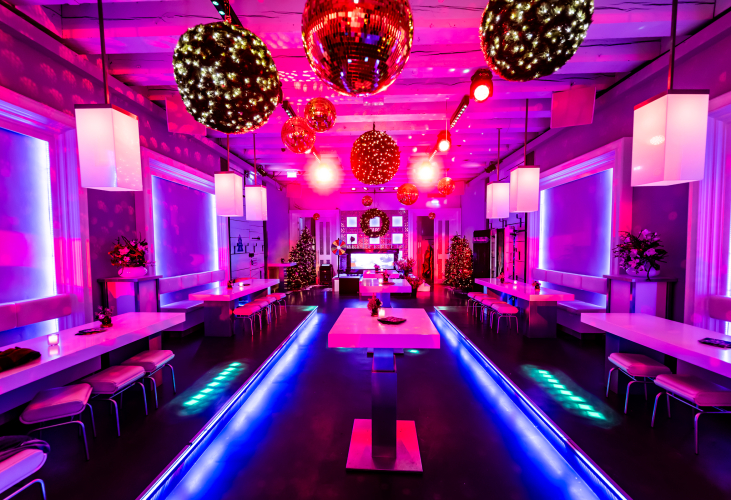 Kerstsferen in The Club