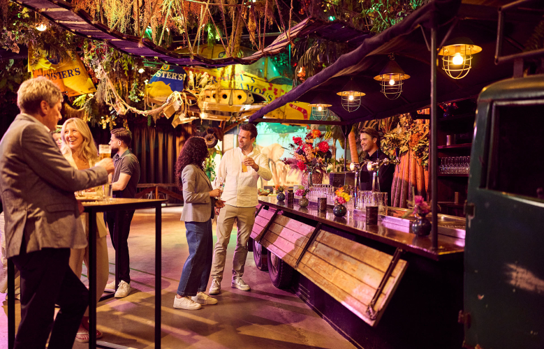 Borrel in de Jungle