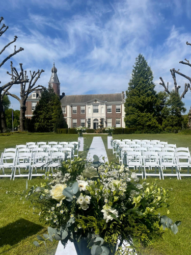 Buiten ceremonie landgoed
