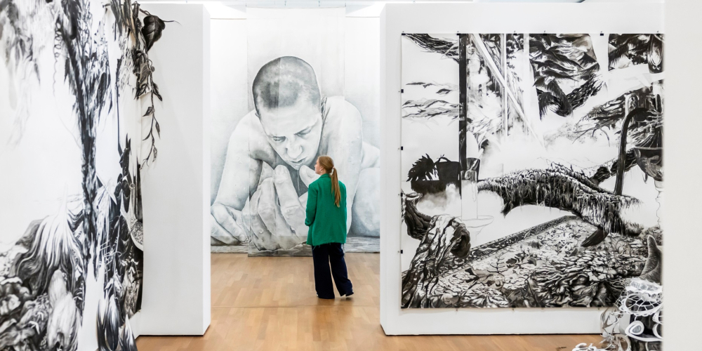 Grote werken in het museum