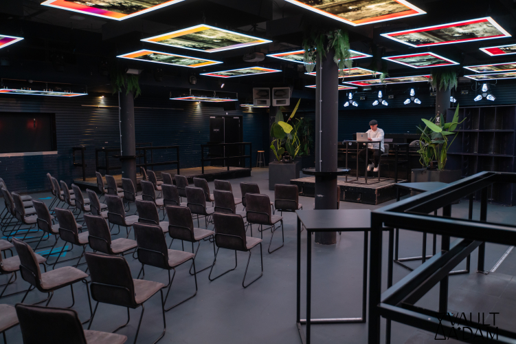 Geen standaard presentatieruimte – wel maximale impact.