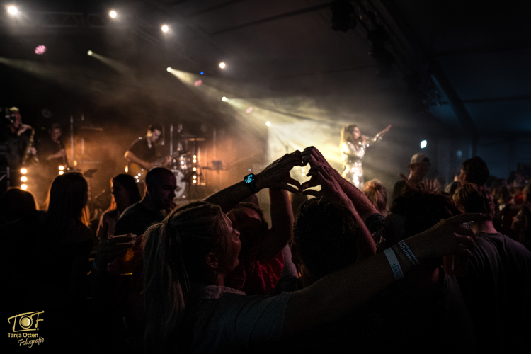 bedrijfsfeest, coverband Amber Roots