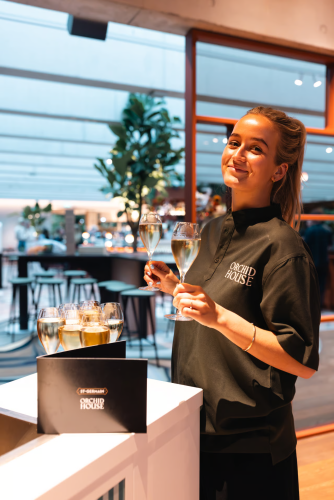 Orchid House dining event