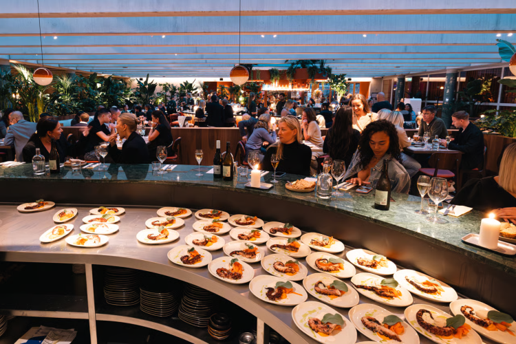 Orchid House dining event