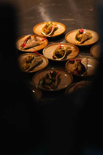 Orchid House event food