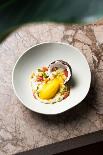 Orchid House event food