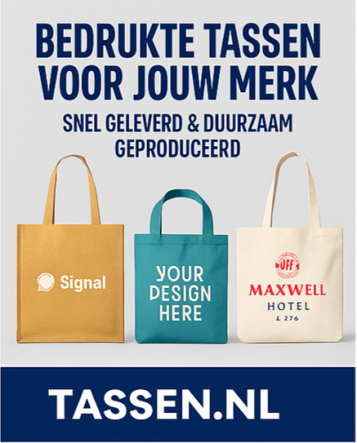 Tassen.nl: bedrukte tassen voor jouw merk