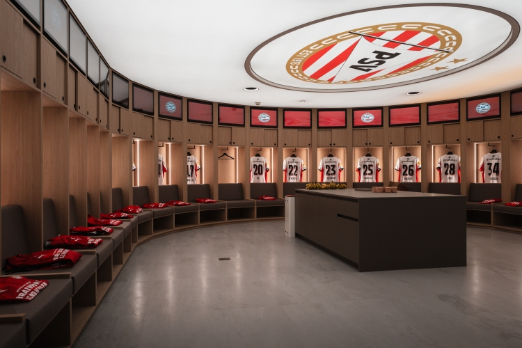 Kleedkamer PSV 