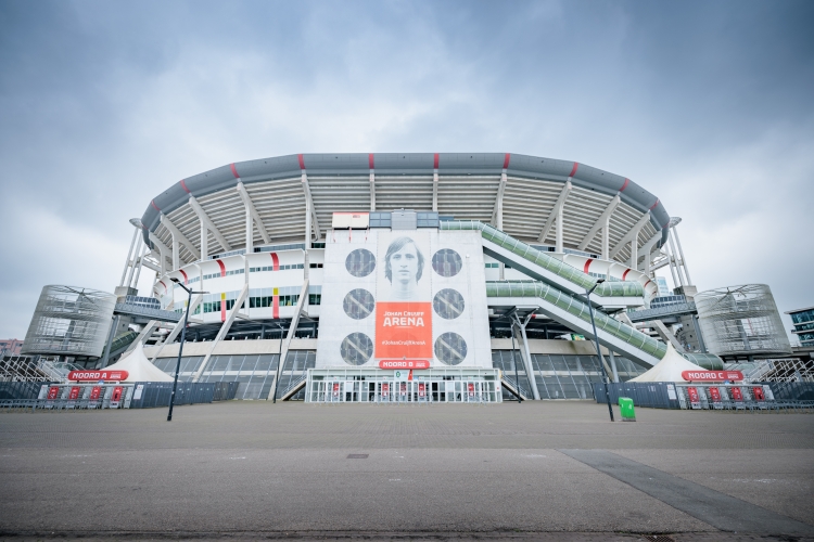 Dit is een foto van de Johan Cruijff ArenA