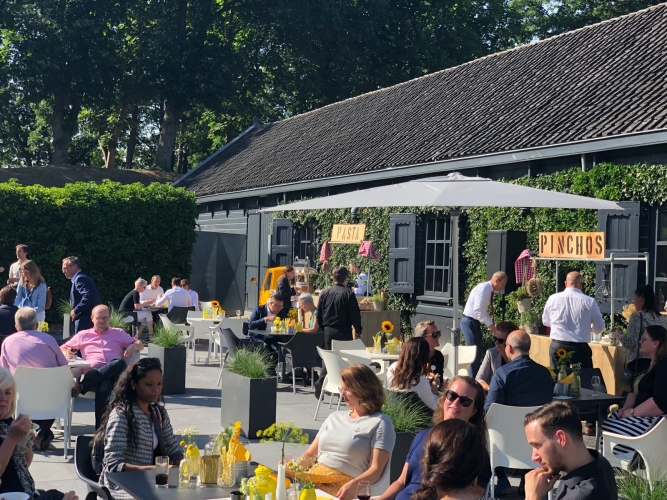 Fort Voordorp terras bij Lunetten