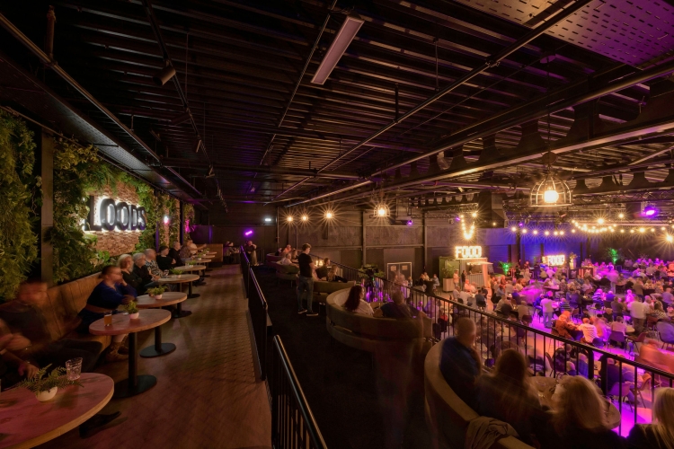 Foto vanaf het balkon van Loods