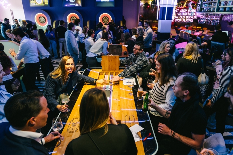 Grand slam tournament tijdens event