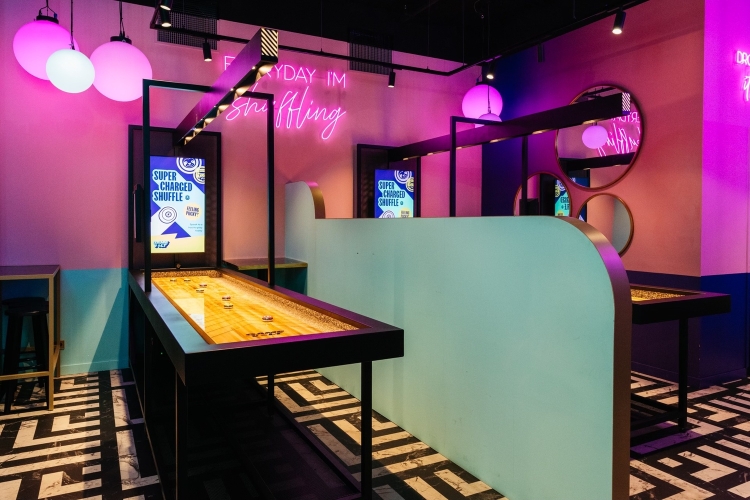 Electric shufflebaords