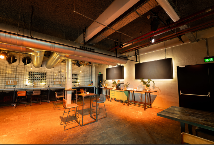 Wasruimte kleine presentatie