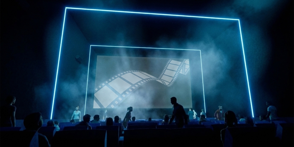 Filmzaal van BIOS Zeelandhallen (RENDER)