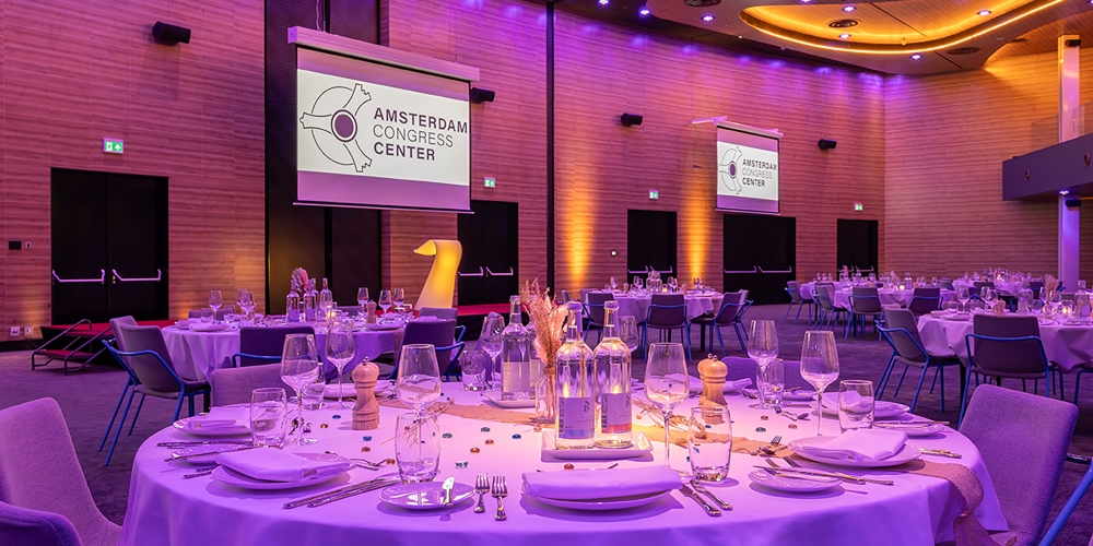 Amsterdam Event Ballroom Gala diner