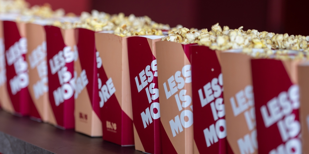Verse, gepersonaliseerde popcorn bij BIOS Zeelandhallen