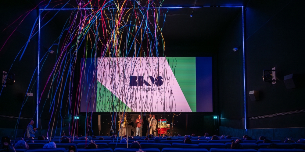 Filmzaal tijdens officiële opening BIOS Zeelandhallen