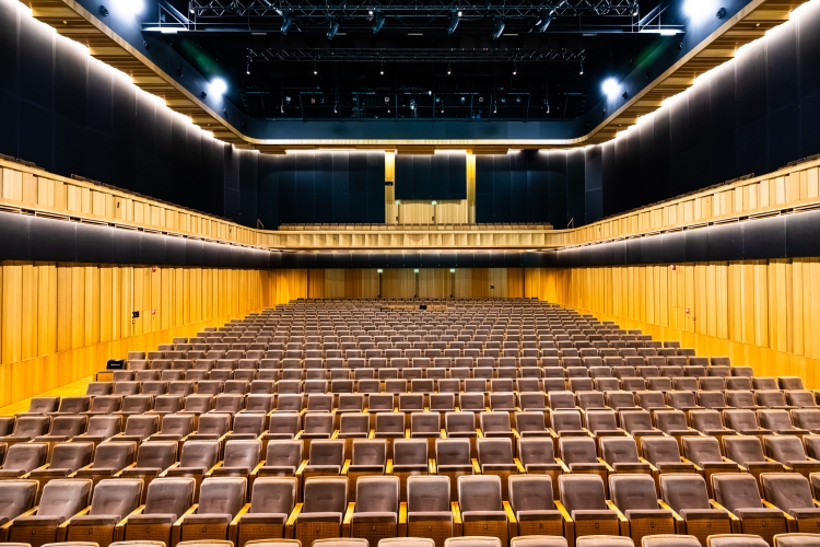 Parkzaal theateropstelling 