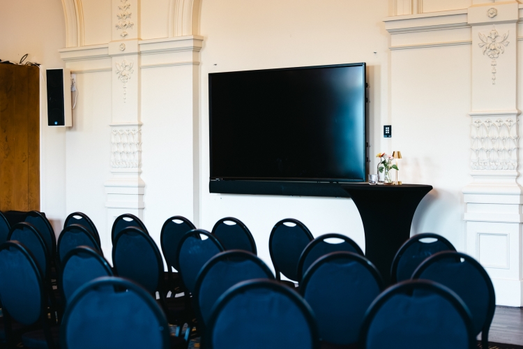 Balkonzaal Musis presentatieopstelling
