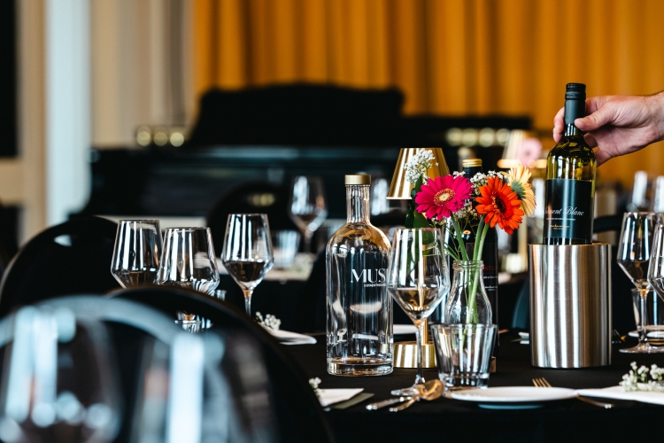 Dineropstelling Balkonzaal Musis