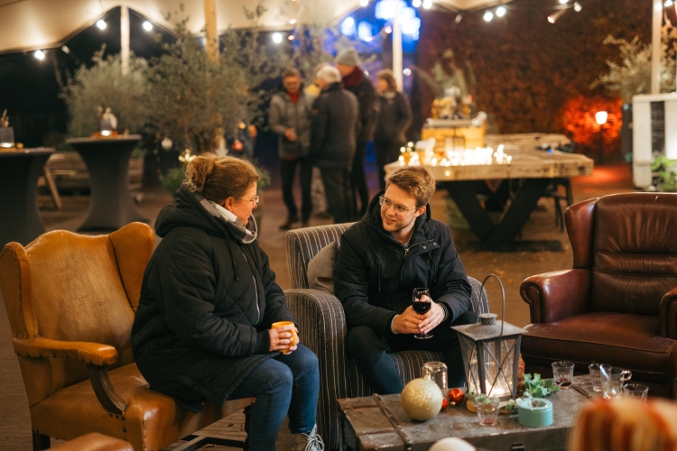 Winterse gezelligheid
