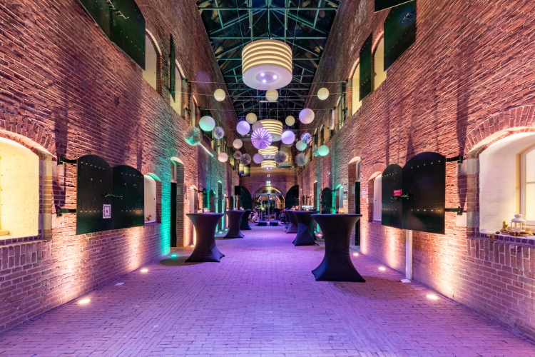 Kazernestraat in gezellige sfeer