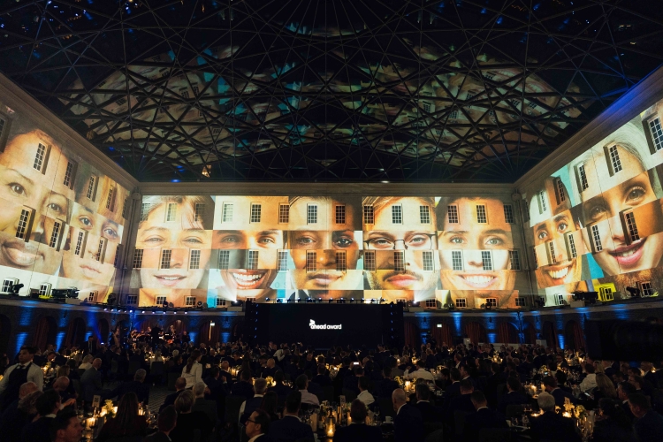 Projectie diner Open Plein