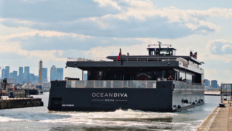 Oceandiva Nova CO2 neutraal evenementenschip