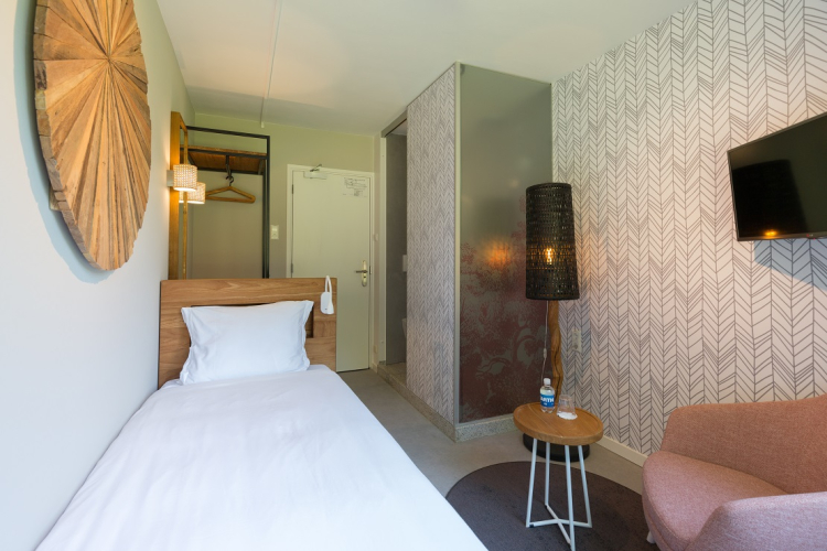 Eenpersoons slaapkamer in Boerwinkel