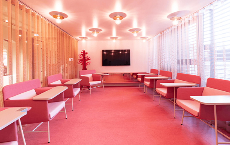 Creatieve meeting in The Pink Salon