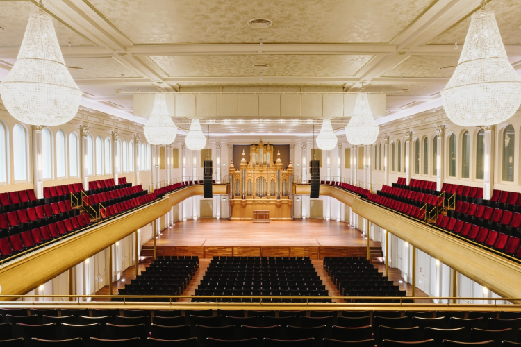 PHIL Haarlem Grote Zaal capaciteit 1.288 personen 