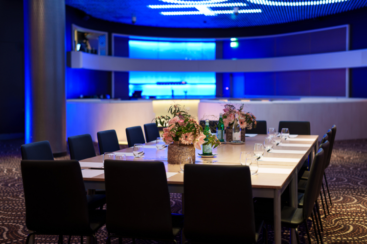 Holland Casino Amsterdam Centrum - boardroom opstelling