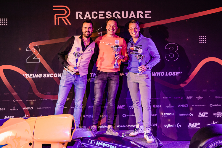 Winnaarspodium Racesquare