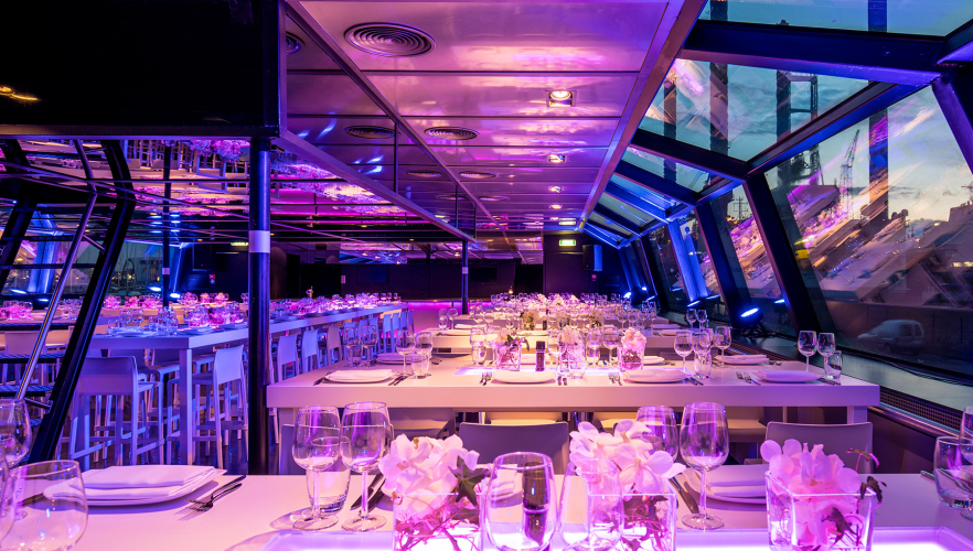 Bedrijfsdiner organiseren Oceandiva Futura 