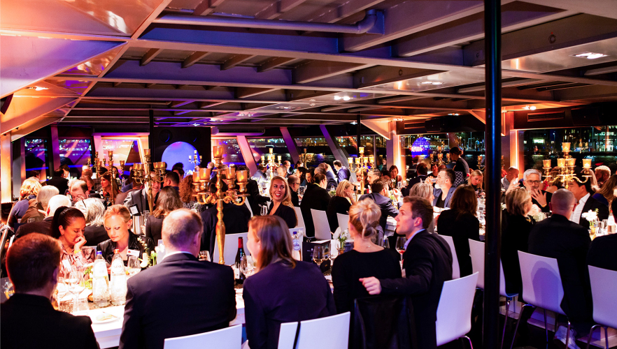 Bedrijfsdiner organiseren eindejaarsfevenement Oceandiva