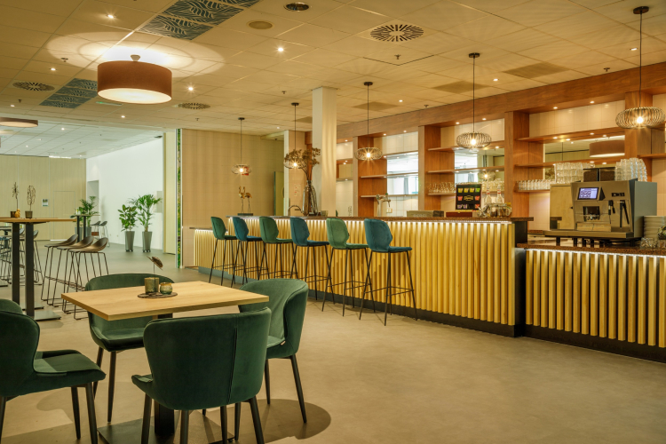 Bar bij Business Center Center Parcs De Eemhof