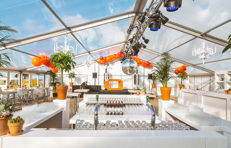 Beachclub O. personeelsfeest
