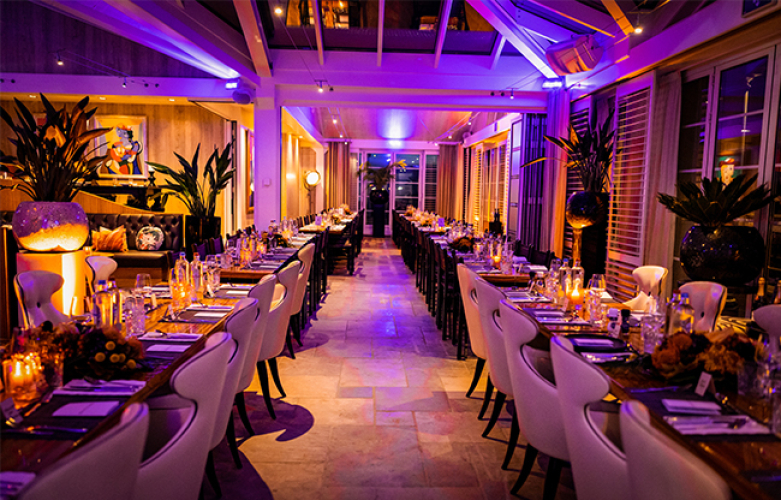 Beachclub O. private dinner