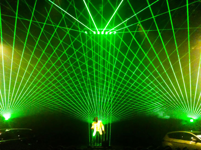 Laserorgel