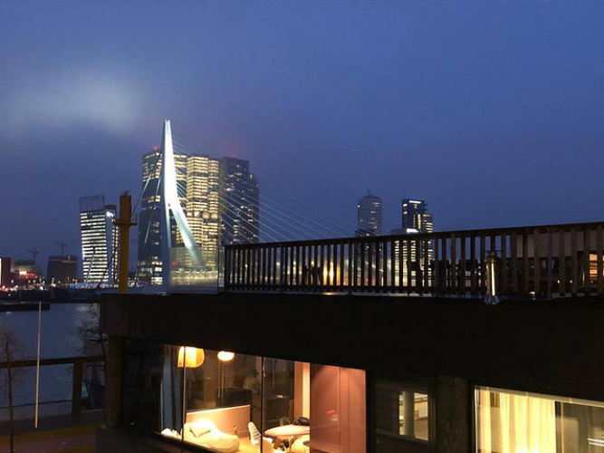 Vergaderlocatie in Rotterdam met uitzicht
