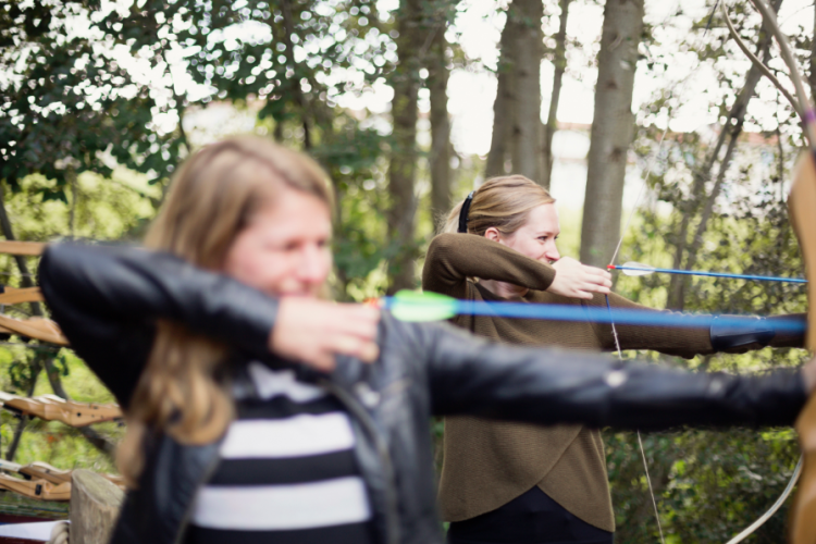 Boogschieten - bij Center Parcs Business Solutions