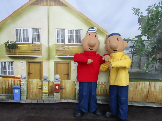Meet & Greet met diverse karakters