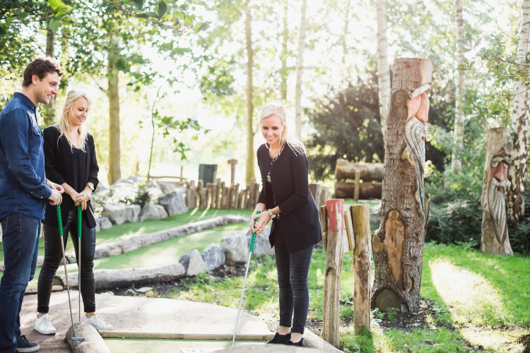 Adventure Golf bij Center Parcs De Eemhof
