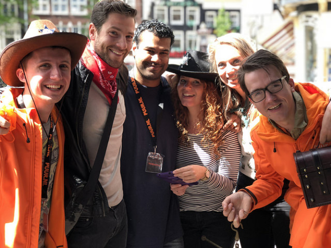 Interactieve citygame in Utrecht