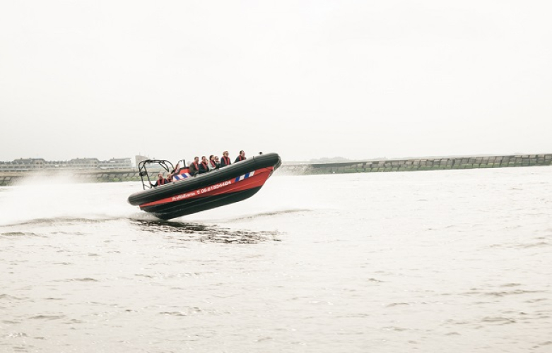 RIB boot Noordzee