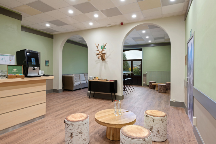 Lobby bij Business Center Center Parcs Les Ardennes