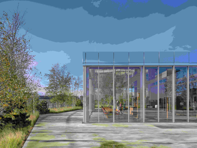 Dakterras, 6e etage 