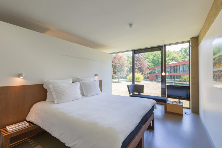 Roomy double hotelkamers in Eb & Vloed.
